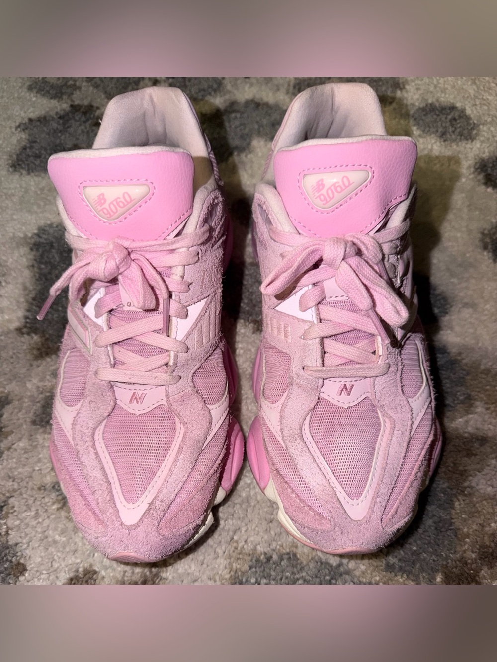 New Balance ASOS Exclusive Pink Retro 9060 Platform Sneakers Size 10.5 Mens Sz 9